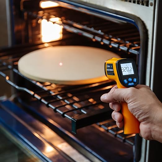 Chef Pomodoro Digital Oven Thermometer, Infrared Thermometer - Image 9