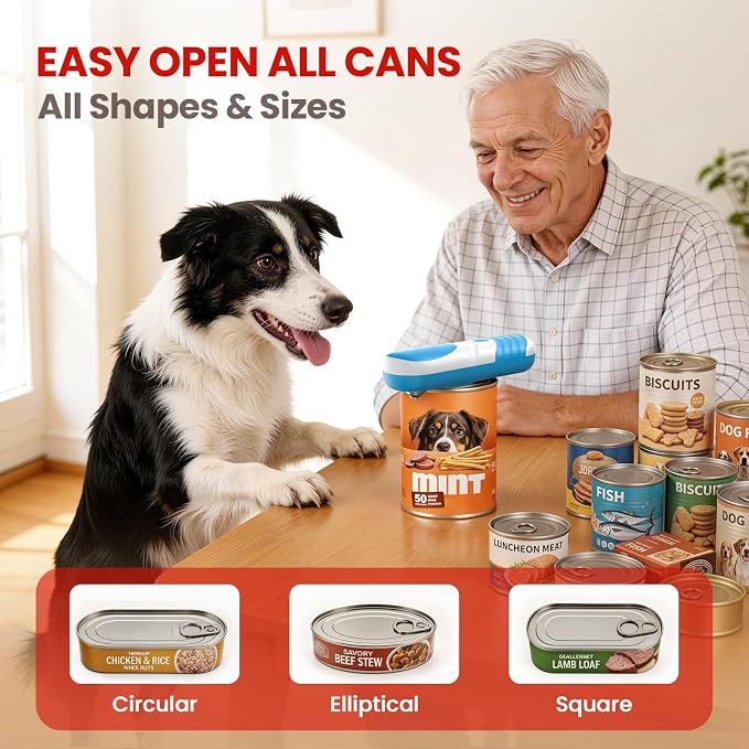One Touch Electric Can Opener Automatic Can Opener - Image 6