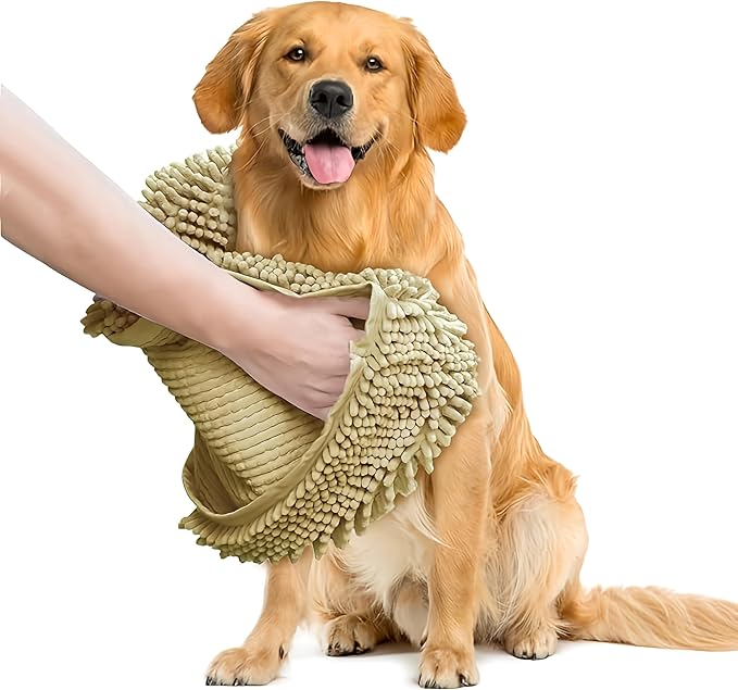 Muddy Mat Doggy Dryer, Highly Absorbent Microfiber Washable Dog Shammy Quick by MuddyMat%C2%AE