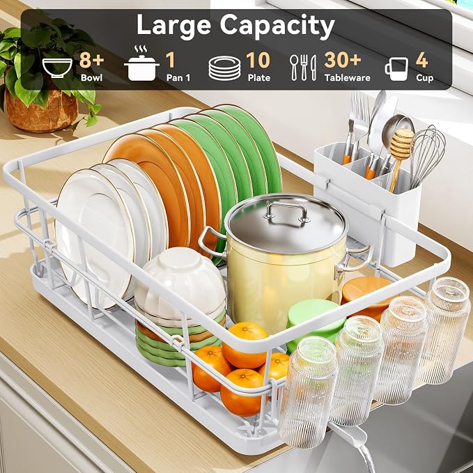 TOOLF Dish Drying Rack, Dish Racks - Image 3