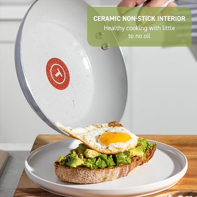 T-fal Refresh Ceramic Nonstick Frying Pan - Image 2
