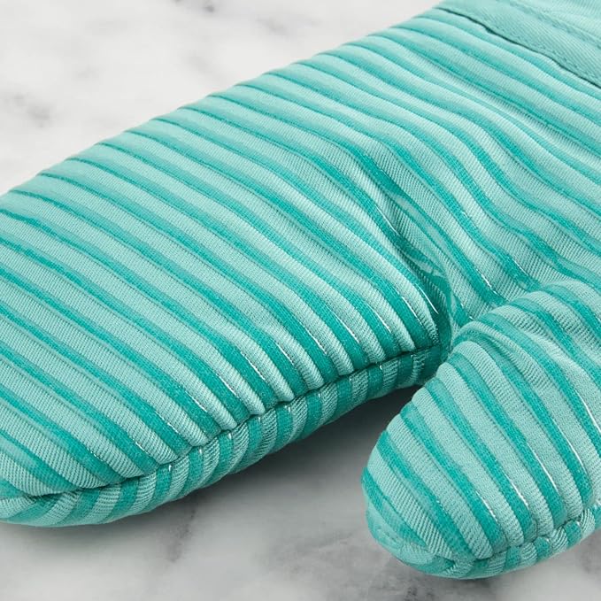 KITCHENAID Quilted Cotton Terry Cloth Oven Mitt, Pot Holder, Kitchen Towel - Image 4