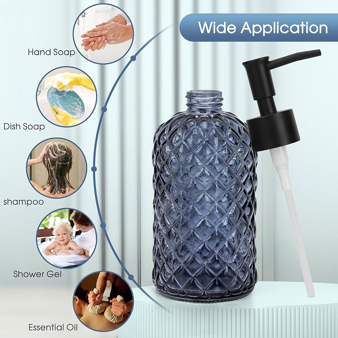 Topsky Gem Glass Soap Dispenser - Image 6