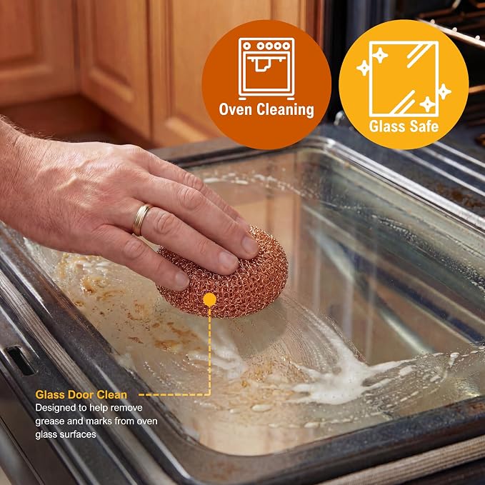 PAMI Heavy Duty Non Scratch Copper Scrubbers - Image 7