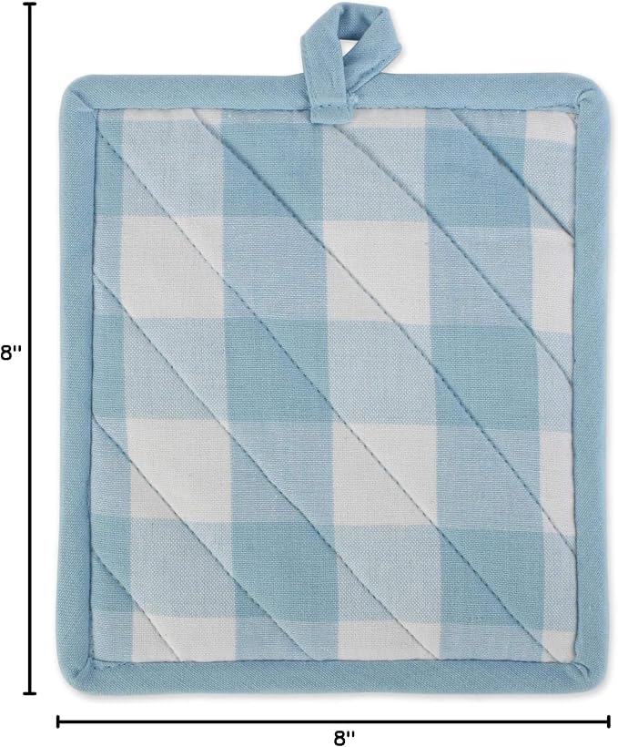 DII Buffalo Check Kitchen Collection, Classic Farmhouse Kitchen Set, Potholder - Image 9