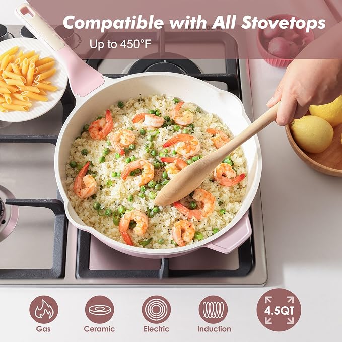 SENSARTE Nonstick Ceramic Skillet - Image 3