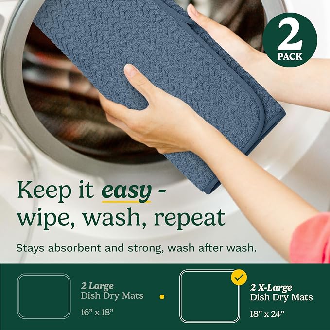 Cuisinart Dish Drying Mats for Kitchen Counter - Image 6