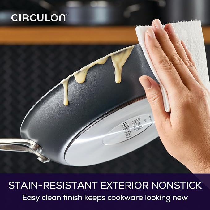 Circulon A1 Series with ScratchDefense Technology Nonstick Induction Frying - Image 10