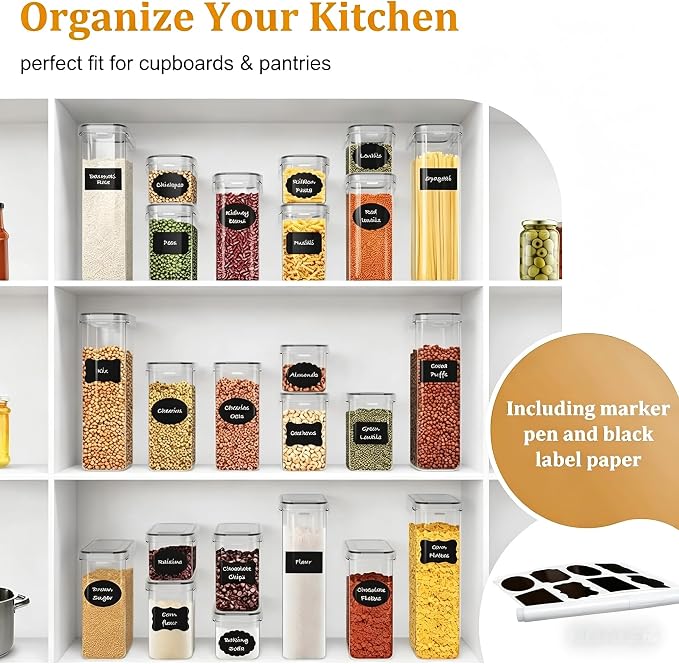28 Pack Airtight Food Storage Containers - Image 6