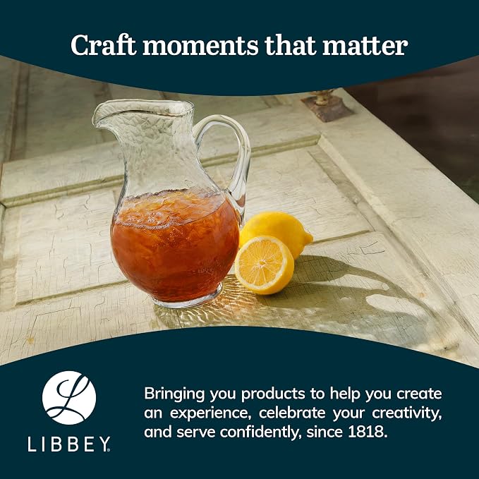Libbey Yucatan Glass Pitcher, 86.9-ounce - Image 6
