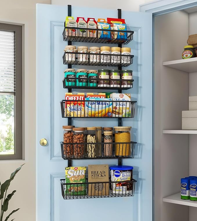 Mefirt Over The Door Pantry Organizer, Pantry Organization and Storage by Mefirt