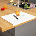 JJL Anti-Slip Acrylic Cutting Board with Counter Lip