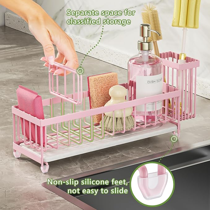 Cisily Extra Large Sink Caddy Organizer - Image 6