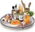 21" Lazy Susan Wood Turntable Organizer by AMH