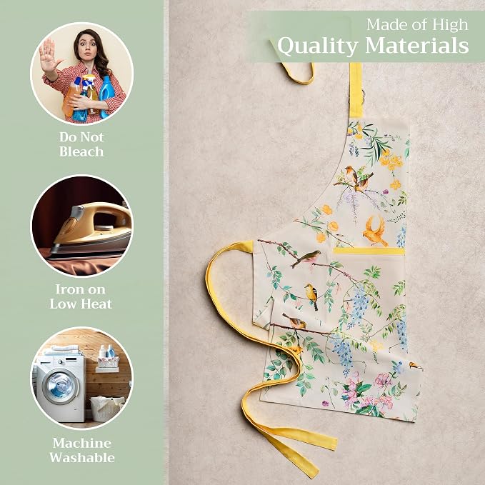 Maison d' Hermine 100% Cotton Apron - Image 3