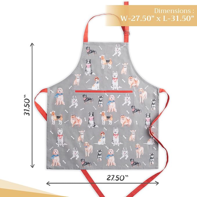 Maison d' Hermine 100% Cotton Apron - Image 4