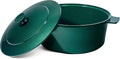 Granitestone Dutch Oven, 6.5 Quart Ultra Nonstick Enameled Lightweight Aluminum by Granitestone+