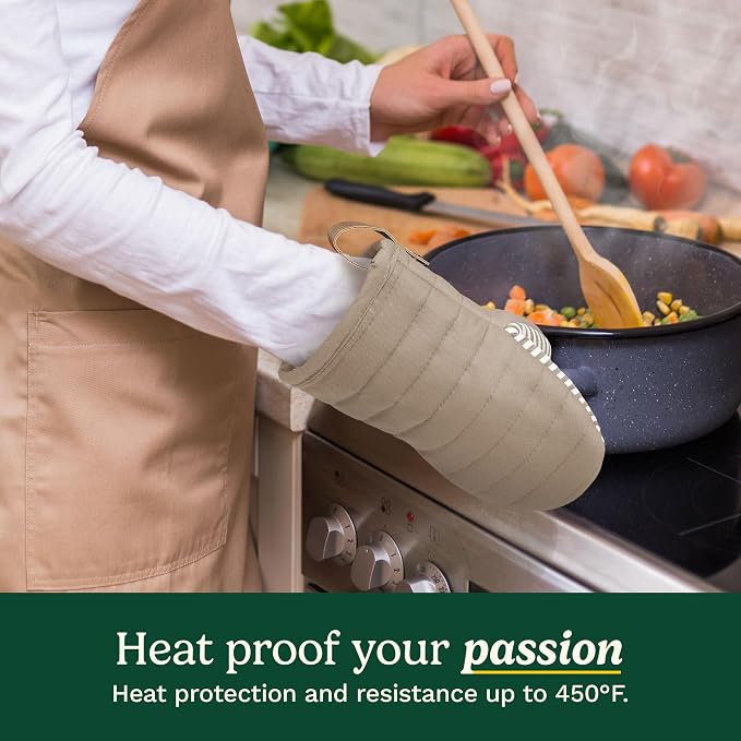 Cuisinart Mini Oven Mitts – 5.5” x 8” Heat-Resistant Kitchen Mitts - Image 3