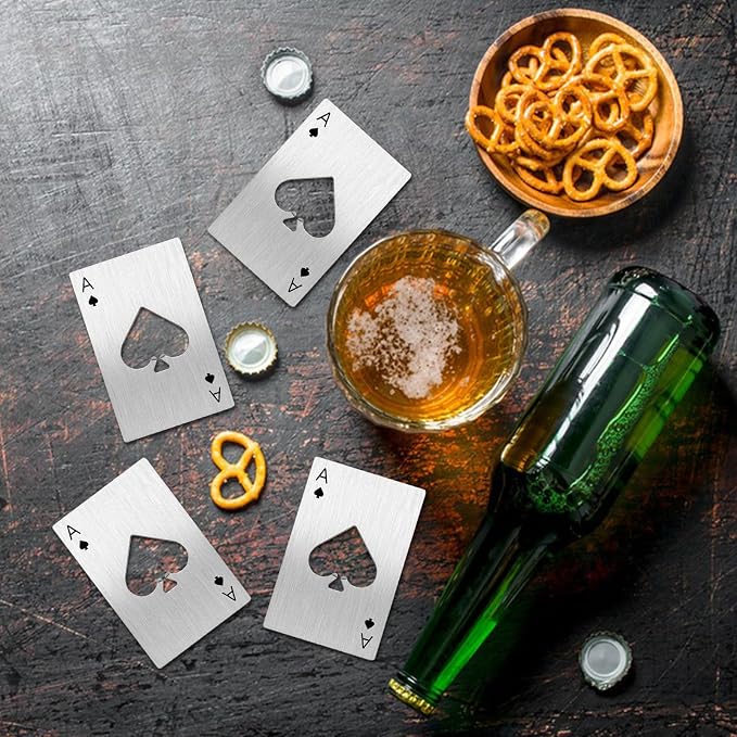 Ace Of Spades Bottle Opener Credit Card Size Pocker Cap Opener Portable - Image 6