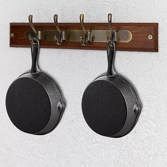 Hiceeden 4 Pack Mini Cast Iron Skillet, Grill Safe, Indoor and Outdoor Use - Image 4
