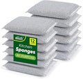 HOMEXCEL All-Purpose Sponge Pads 12PK, Non-Scratch Dish Sponges Safe by HOMEXCEL