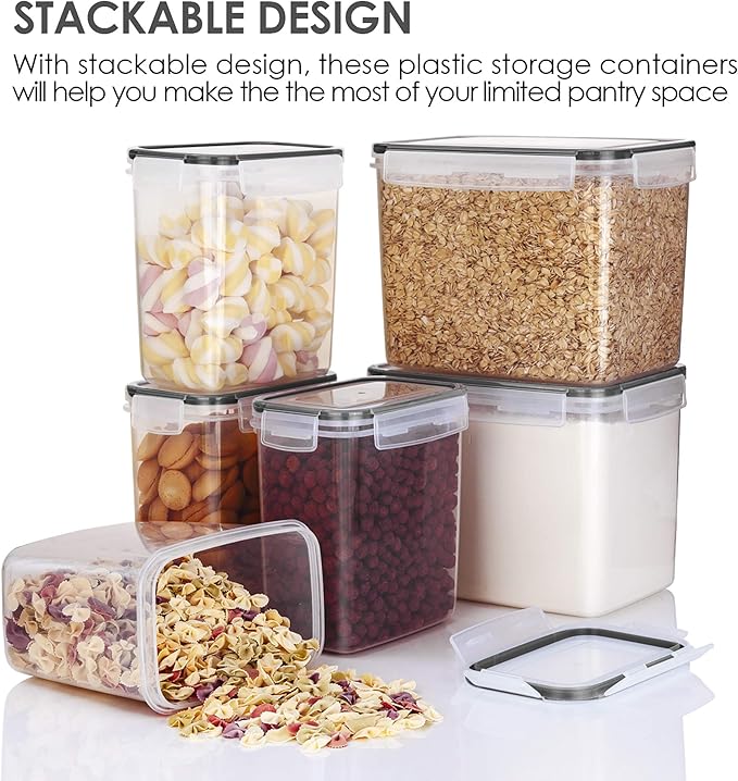 Vtopmart Airtight Food Storage Containers 6 Pieces - Image 4