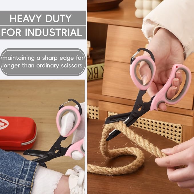 MEUUT 2 PCS All Purpose Scissor –7.5in Multi-Purpose Utility Scissors - Image 6