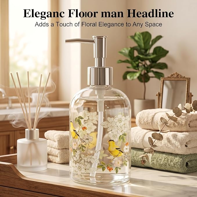 Topadorn 17oz Glass Soap Dispenser - Image 5