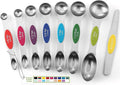 Spring Chef Stainless Steel Magnetic Measuring Spoons Set by SpringChef