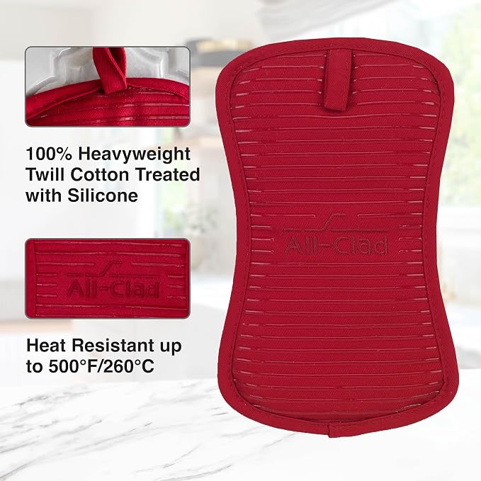All-Clad Premium Pot Holder & Heating Pad, Heat Resistant to 500 Degrees - Image 4