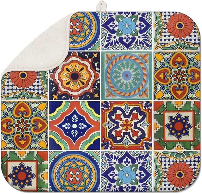 Dish Drying Mat Drainer Pads by Kuyig+Home