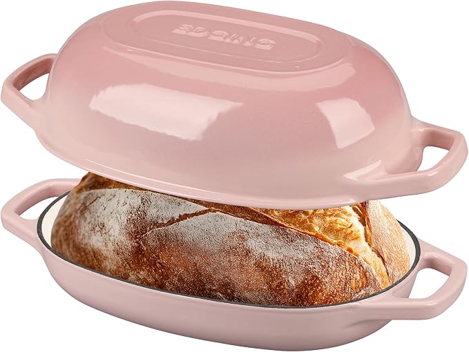 EDGING CASTING Enameled Cast Iron Oval Dutch Oven Pot - Image 3