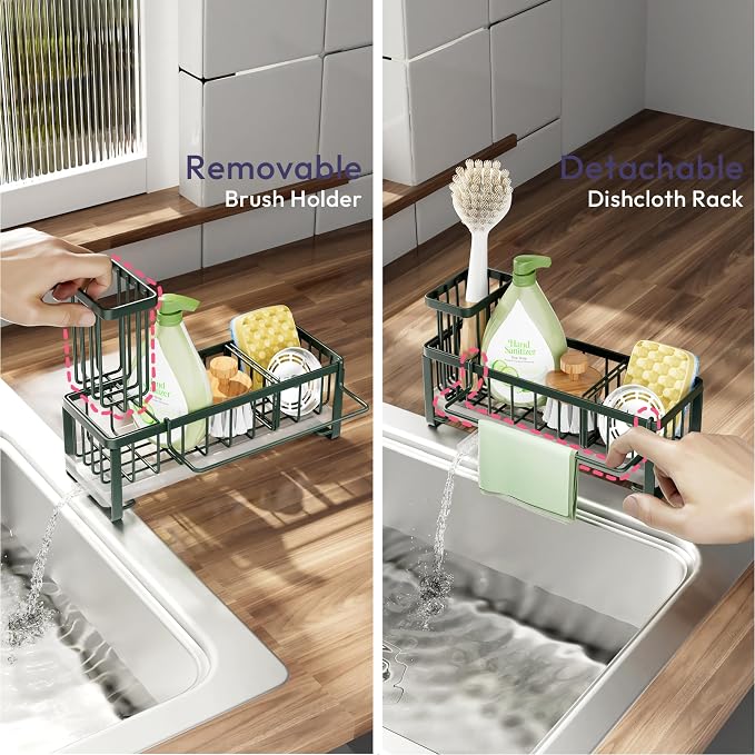 SWTYMIKI Sponge Holder for Kitchen Sink - Image 3