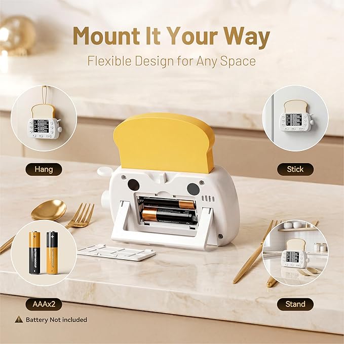 Digital Kitchen Timer for Cooking - Image 7