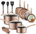 NutriChef 14-Piece Pots and Pans Set Non Stick – Induction Cookware Set by NutriChef%E2%84%A2Kitchen