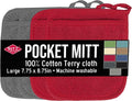 RITZ Terry Pocket Mitt & Hot Pad: Unparalleled Heat Resistant, Durable 100% by Ritz+Foodservice