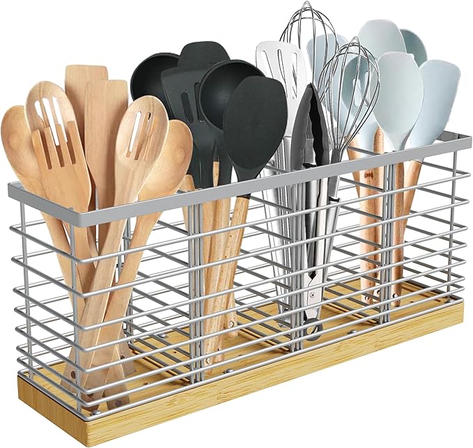 Suli Extra Large Kitchen Utensil Holder Countertop by Suli