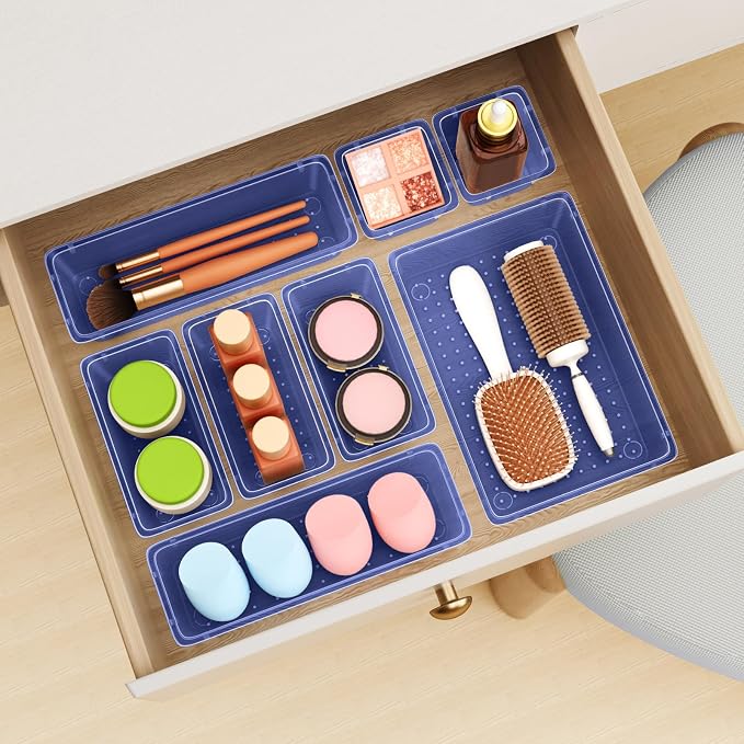 ElegantArray 12 PCS Drawer Organizer Set, 4 Sizes Tool Storage Trays - Image 7
