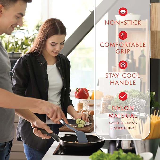 Kitchen Utensils Set 35 PCS Cooking Utensils Set, Nonstick and Heat Resistant - Image 3