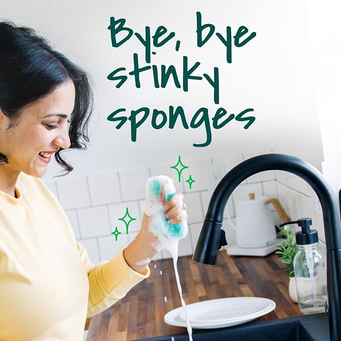 Scotch-Brite Odor Resist Heavy Duty Scrub Sponge, Dishwasher-Safe Kitchen - Image 11