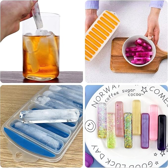 2 Pcs Long Ice Stick Tray Silicone - Image 4