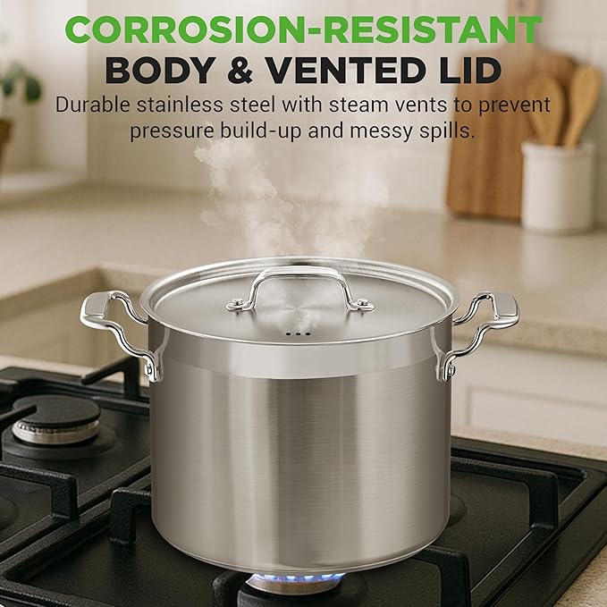 NutriChef 14 Quart Stock Pot - Image 6