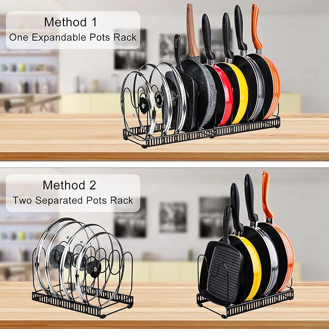Toplife Pots and Pans Organizer Rack - Image 4