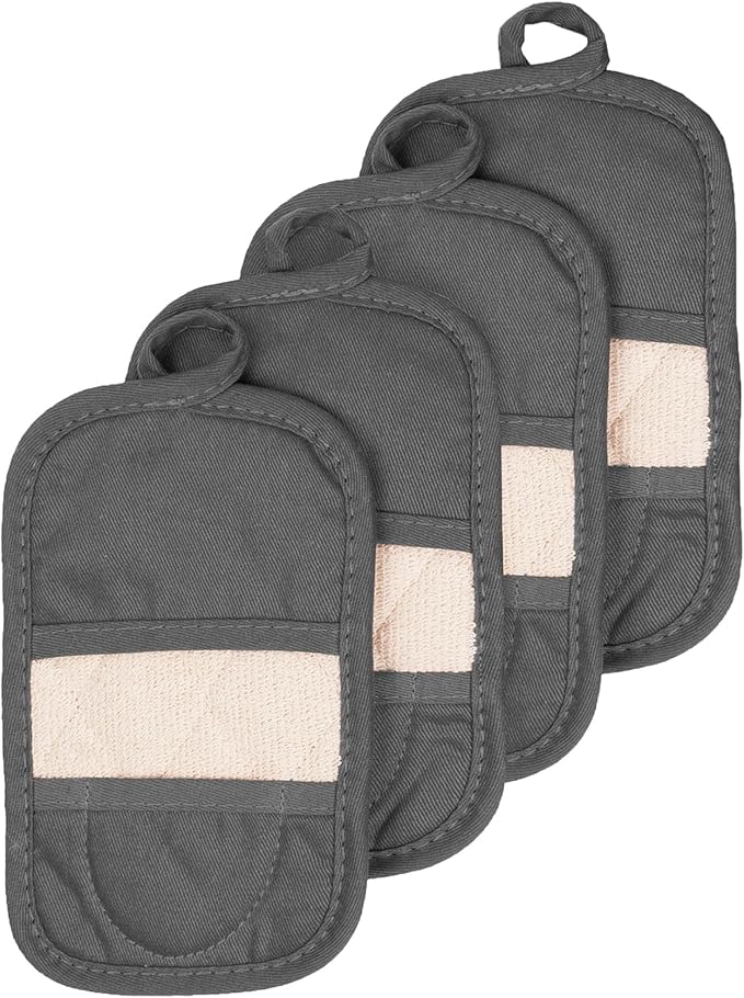 RITZ Premium Pot Holders & Heating Pads, 8.5" x 5.5", Heat Resistant, 100% by Ritz+Foodservice