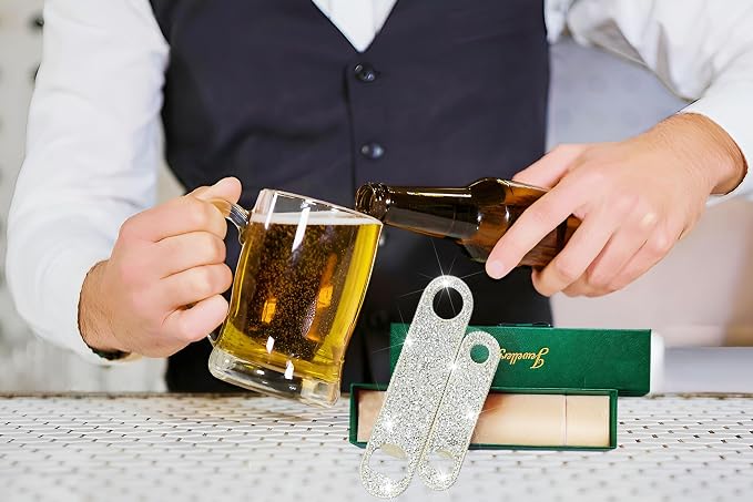 Silver Beer Bottle Opener Diamond Bling Beer Bottle Opener - Image 8