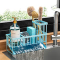 Cisily Blue Kitchen Sink Caddy Organzier by CISILYHOMELIFE