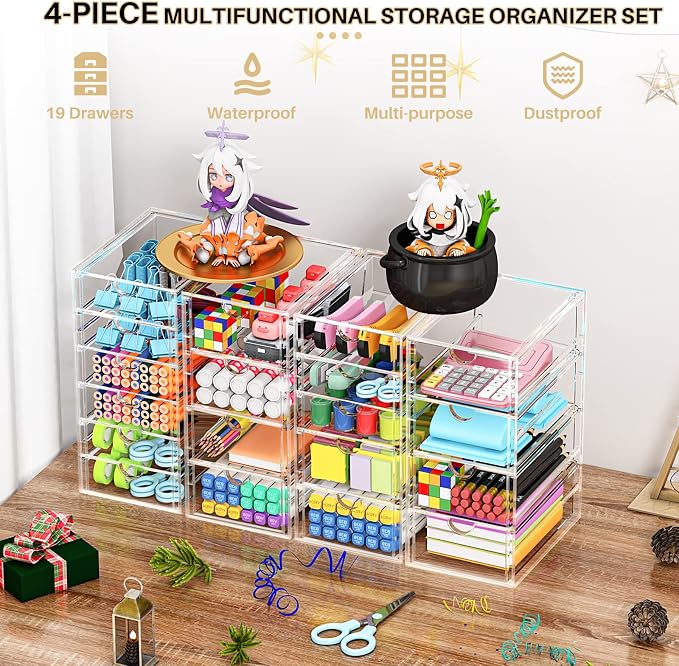 YFXCVSL Acrylic Makeup Organizer - Image 7
