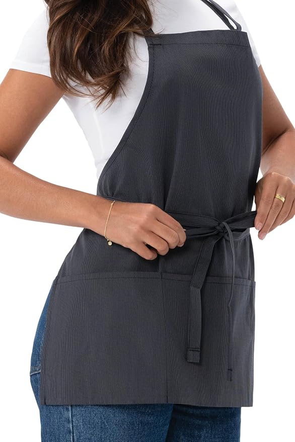 Chef Works Unisex Three Pocket Apron - Image 3