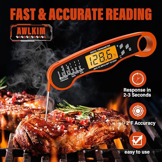 AWLKIM Digital Meat Thermometer - Image 2