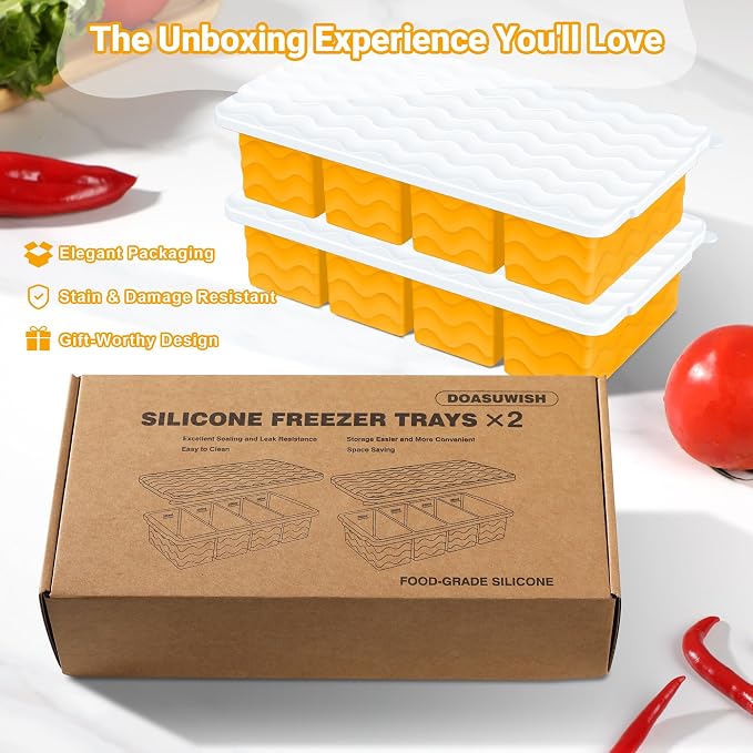 Doasuwish Silicone Freezer Tray - Image 7